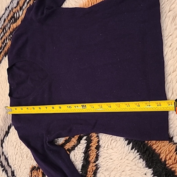 Aubergine Cashmere Sweater - Picture 6 of 6